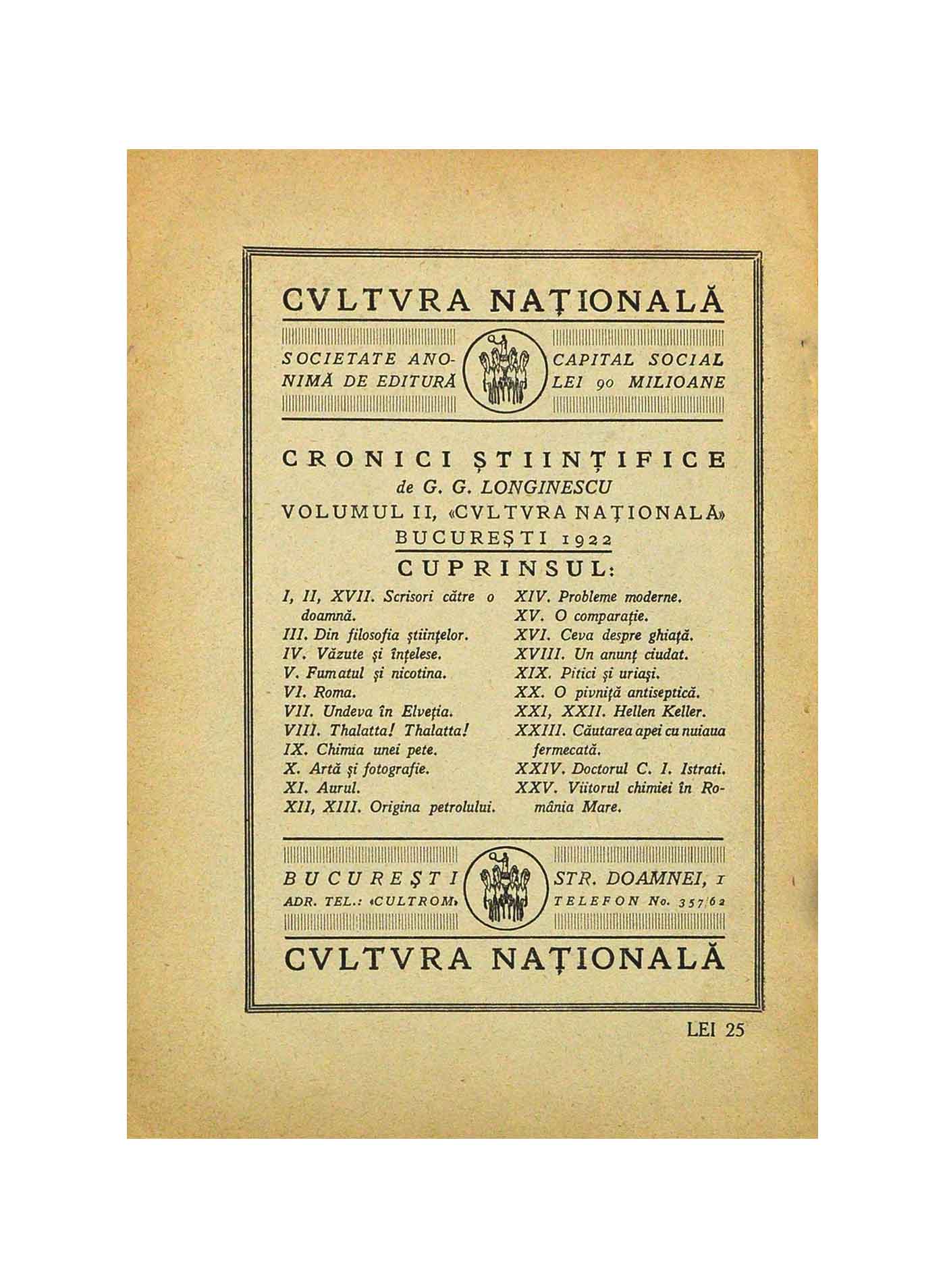 Revista Natura 1929